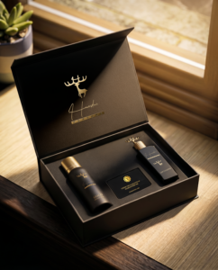 Prestige Perfume & All Over Spray Duo – Hamdan Perfume Gift Box - Image 2